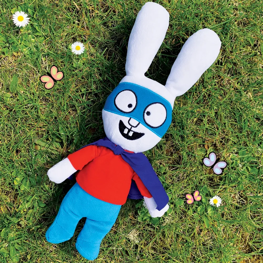Simon Rabbit Soft Toy With Cape 35cm Simon Simon Rabbit Soft Toy With Cape 35cm Simon